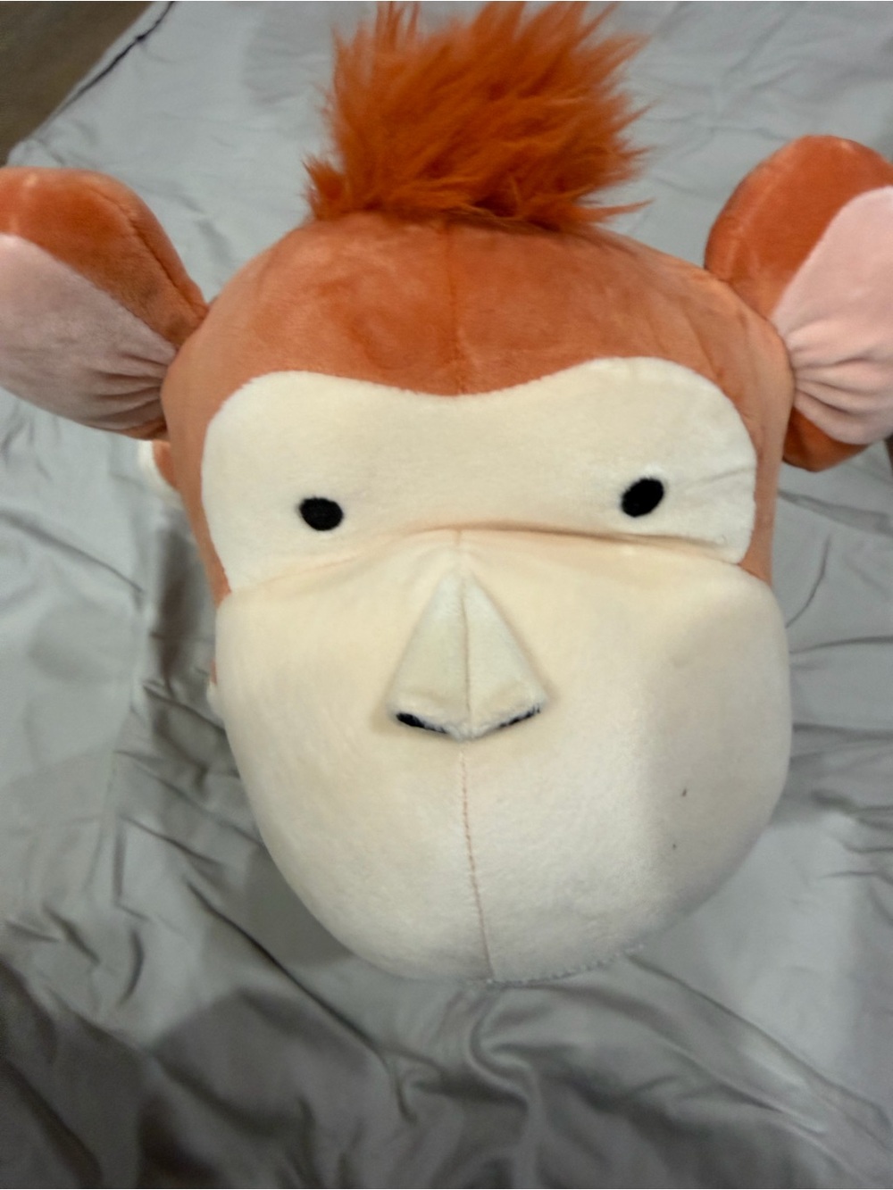 Pillowfort weighted Kids Orange and Cream Monkey